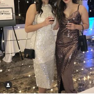 Lulu’s Sequin Midi Dress